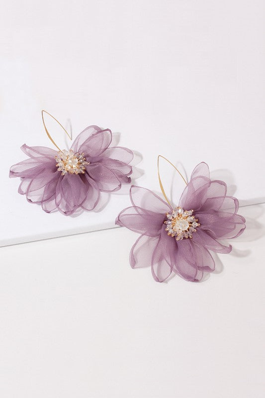 Lotus Earrings