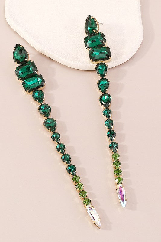 Emerald Dreams Drop Earrings