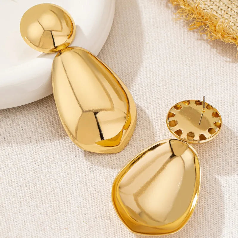 Gold Drop Earrings